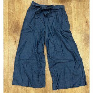 NWT Size 29 Etienne Marcel Supreme Stone Culotte, Chambray